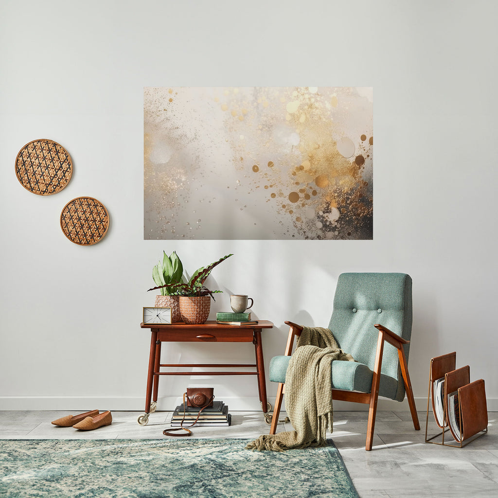 PRECIOUS CADENCE Peel and Stick Horizontal Poster