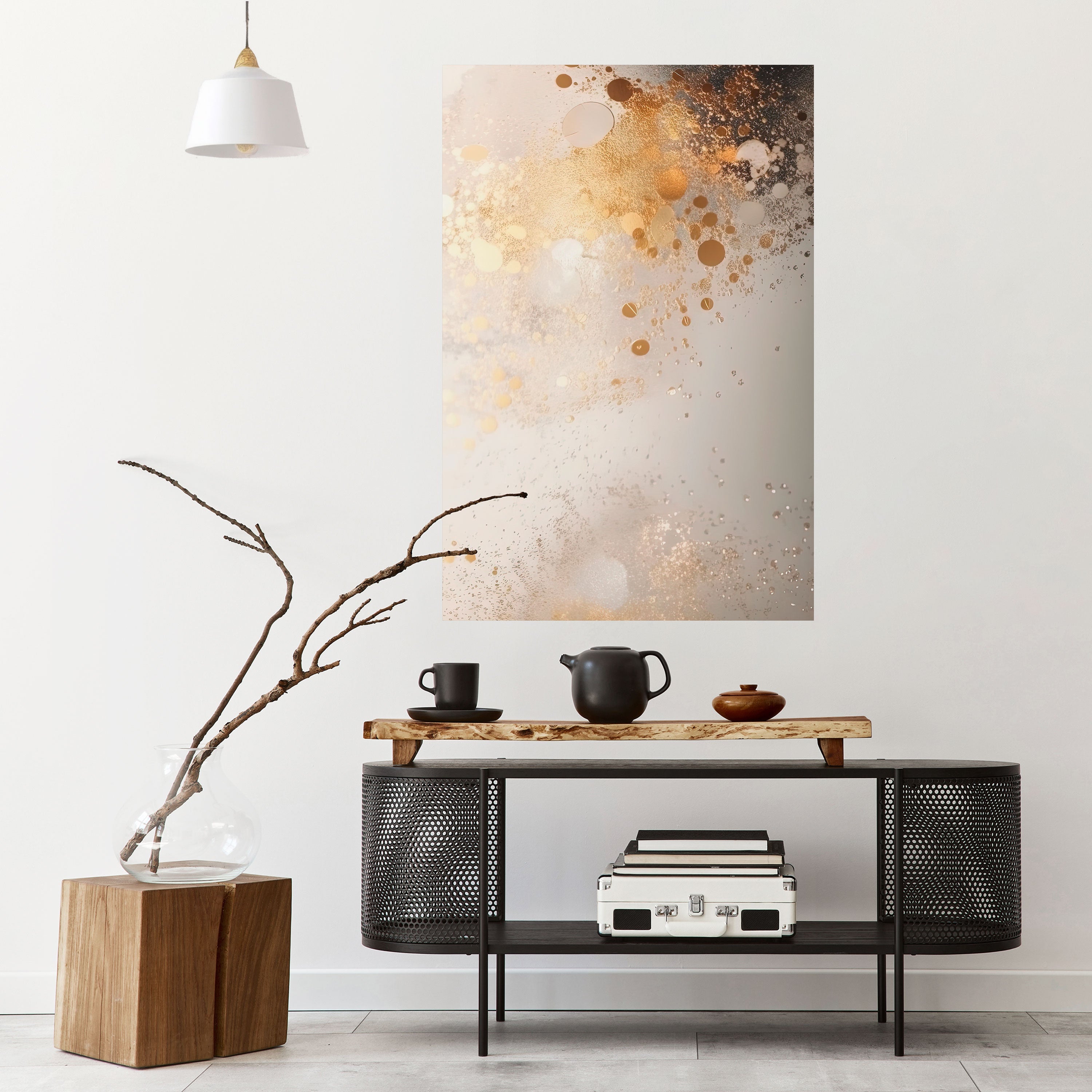 PRECIOUS CADENCE Peel and Stick Vertical Poster