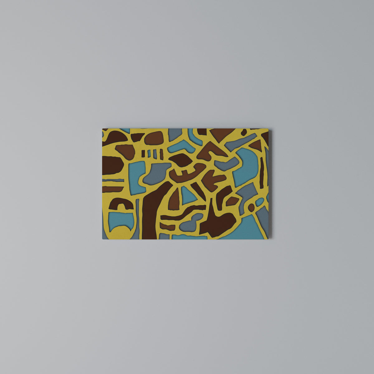ASSYMETRICAL HARMONY Horizontal Canvas Print