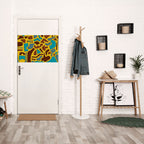 ASSYMETRICAL HARMONY Peel and Stick Horizontal Poster