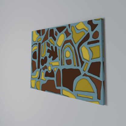 SHAPE EXTRAVAGANZA Horizontal Canvas Print