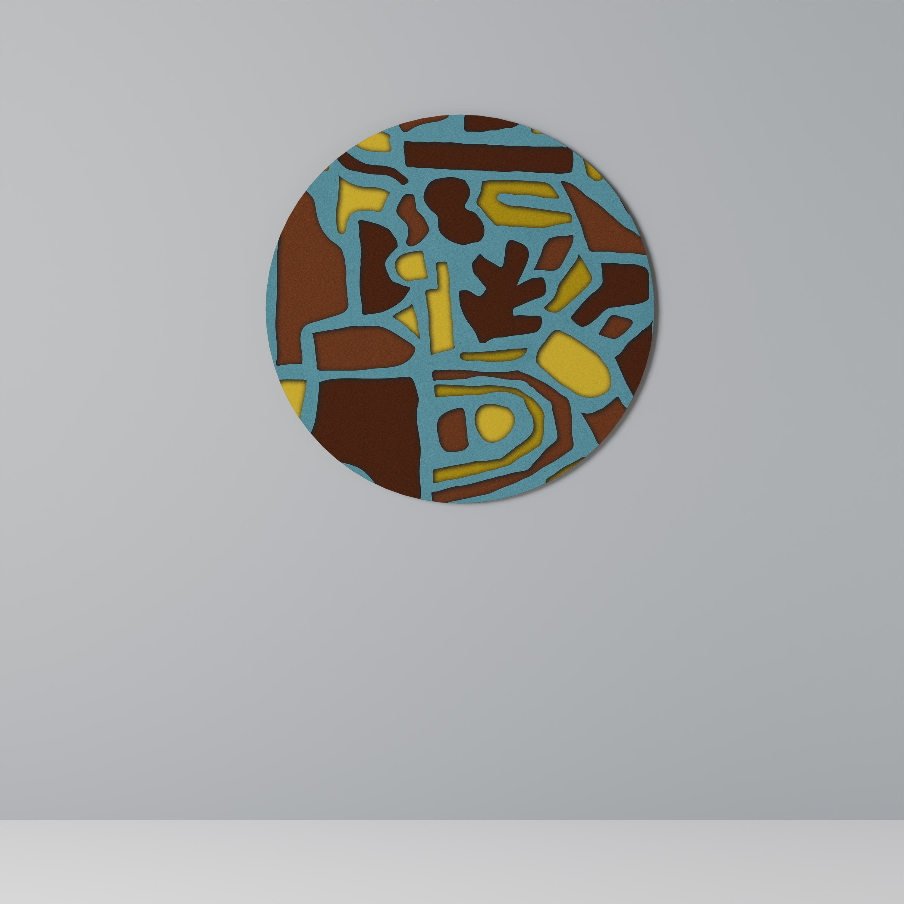 SHAPE EXTRAVAGANZA Quadro Redondo Decorativo