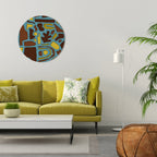 SHAPE EXTRAVAGANZA Quadro Redondo Decorativo
