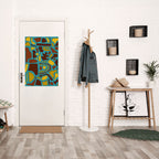 SHAPE EXTRAVAGANZA Peel and Stick Vertical Poster