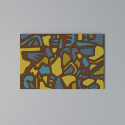 FORM SHUFFLE Horizontal Canvas Print