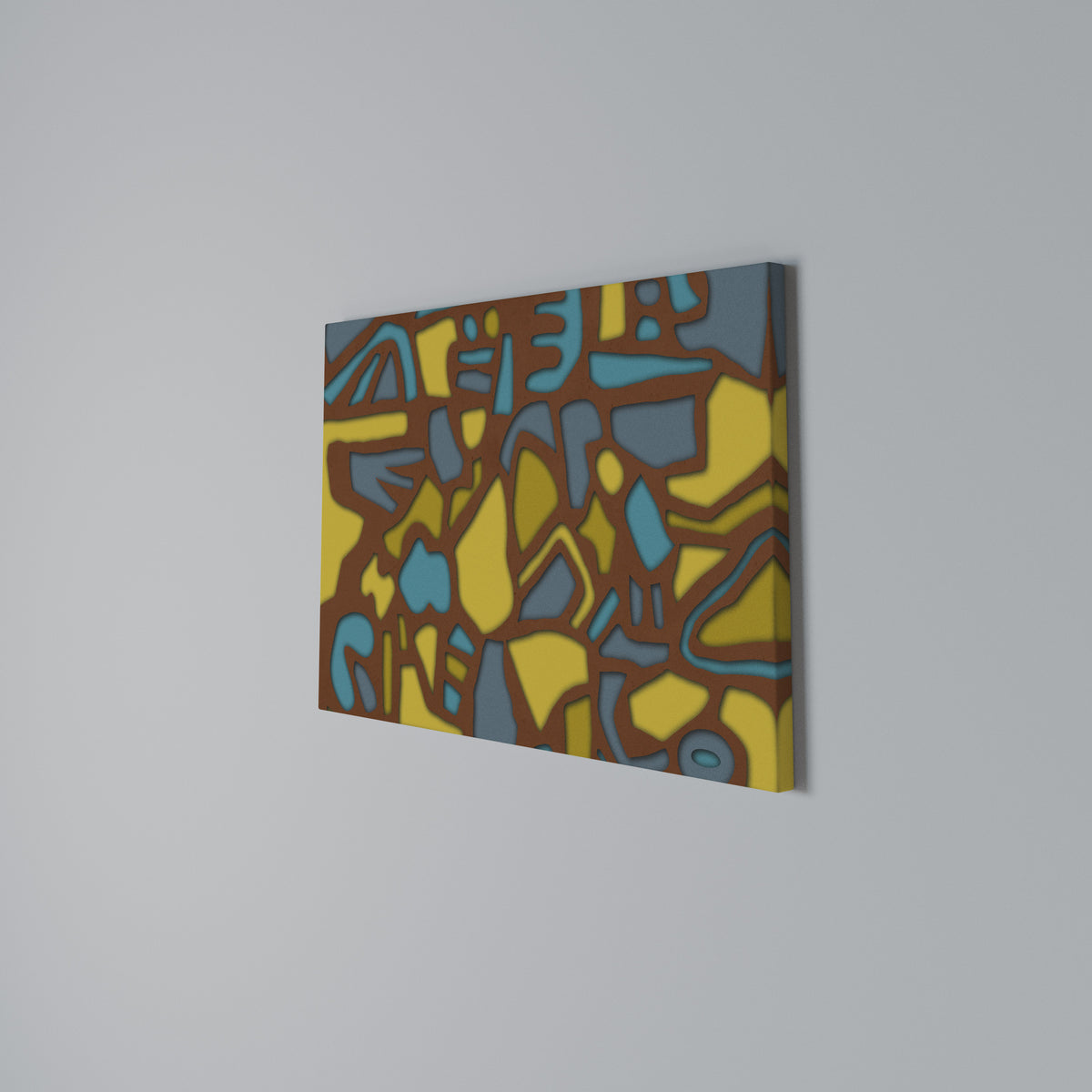 FORM SHUFFLE Horizontal Canvas Print