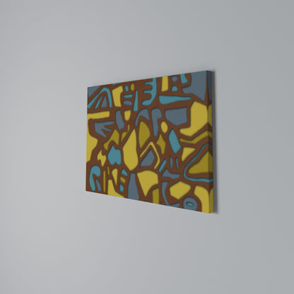 FORM SHUFFLE Horizontal Canvas Print