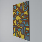 FORM SHUFFLE Quadro em tela vertical