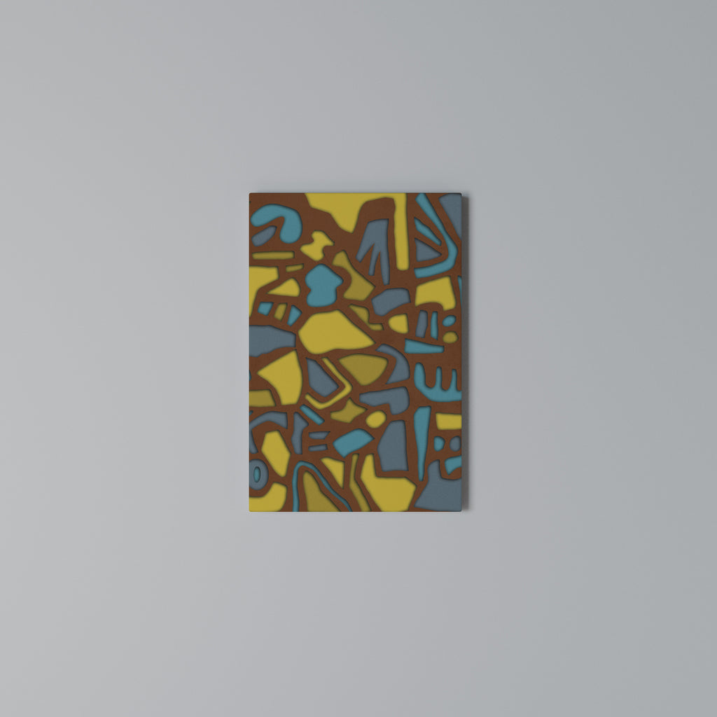 FORM SHUFFLE Quadro em tela vertical