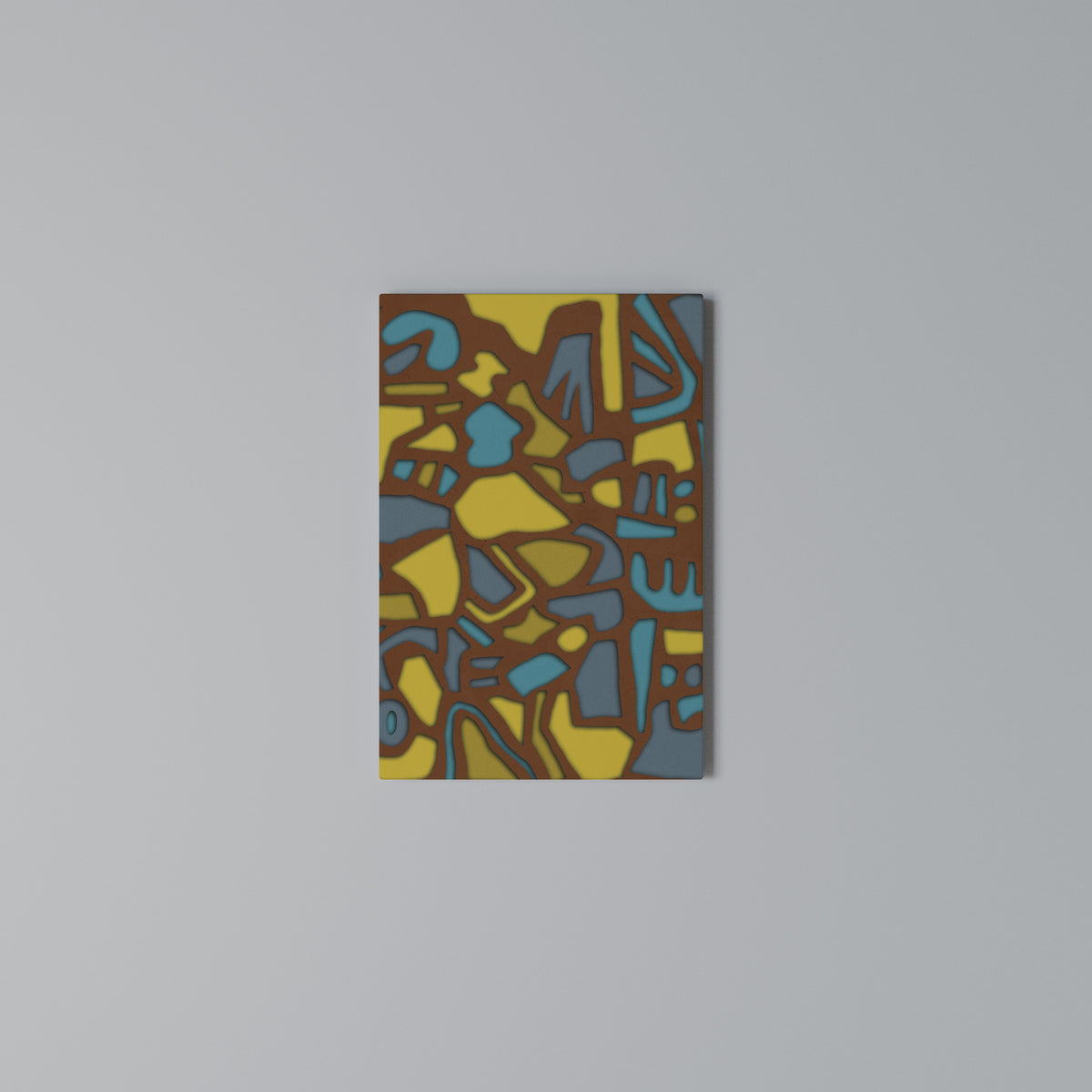 FORM SHUFFLE Quadro em tela vertical