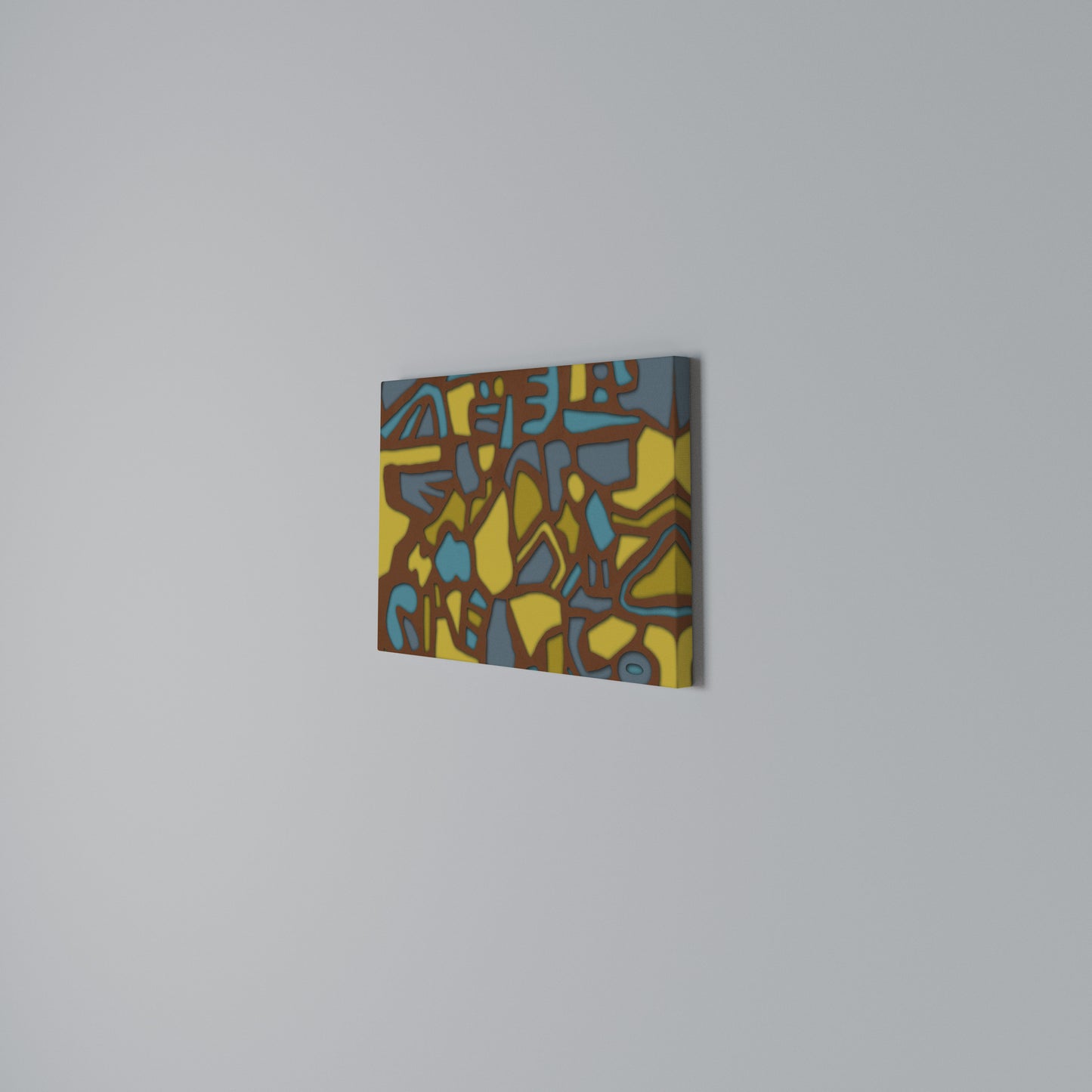 FORM SHUFFLE Horizontal Canvas Print