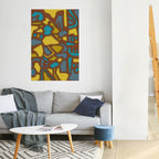 FORM SHUFFLE Poster Vertical Autocolante