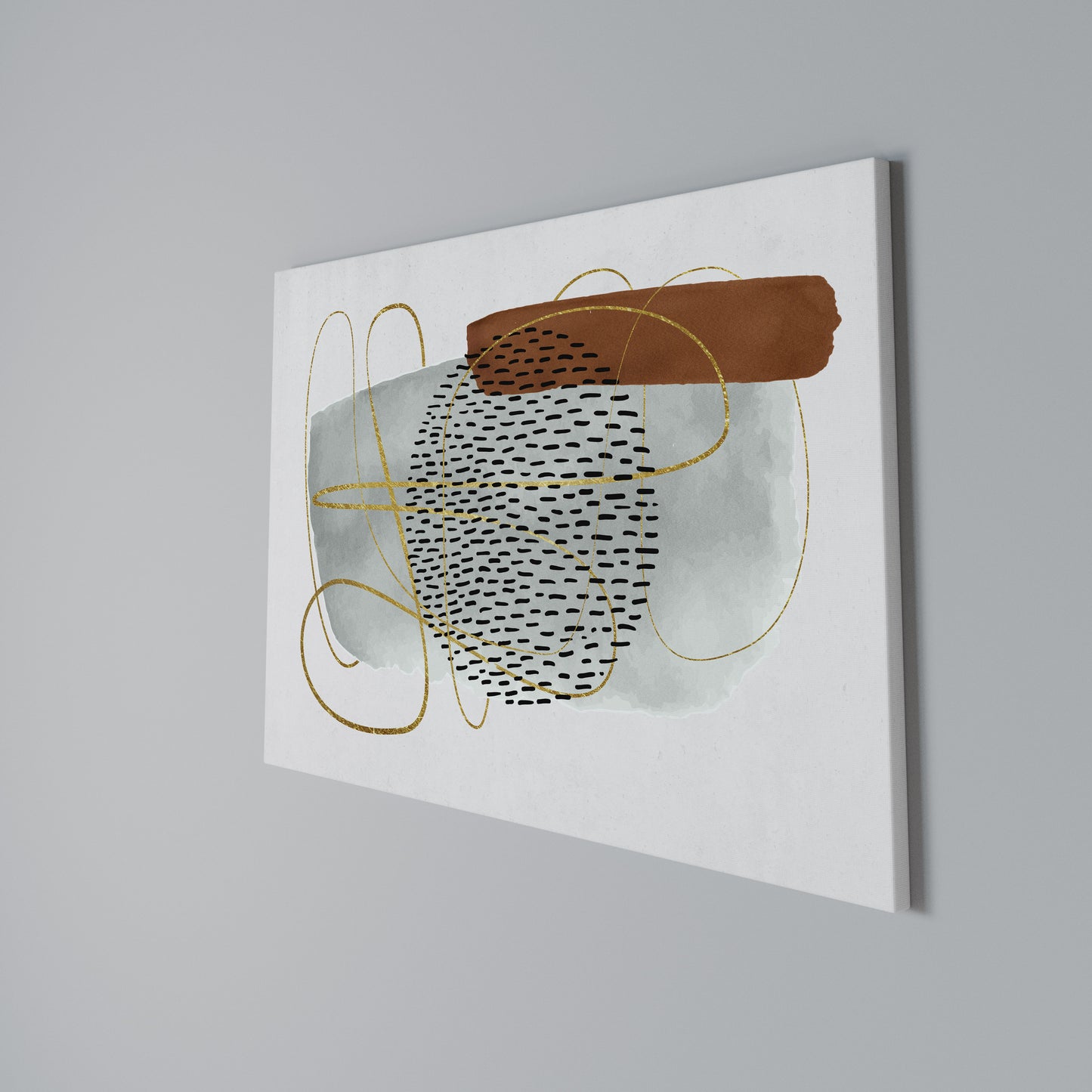 WRAPPED IN FORM Horizontal Canvas Print