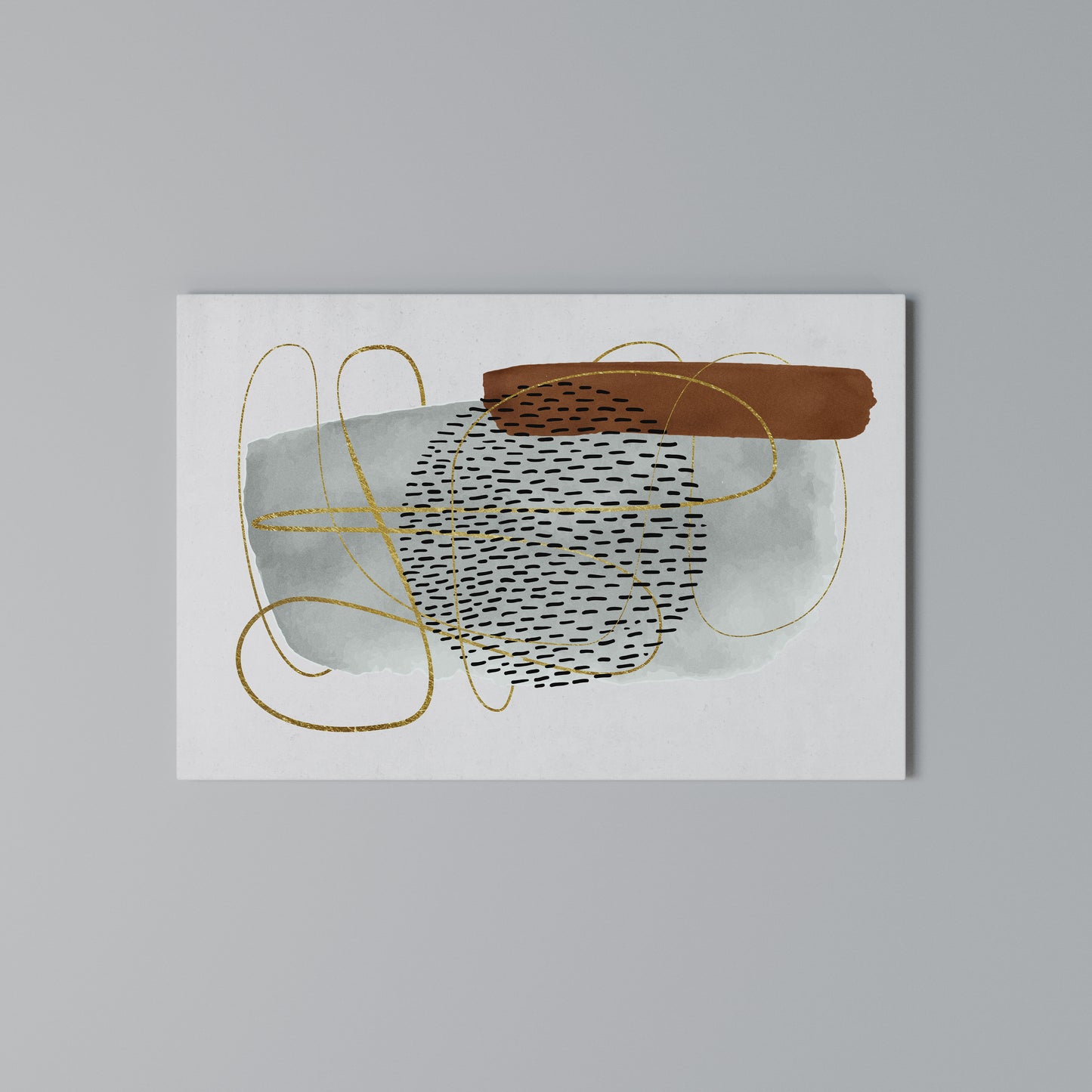 WRAPPED IN FORM Horizontal Canvas Print