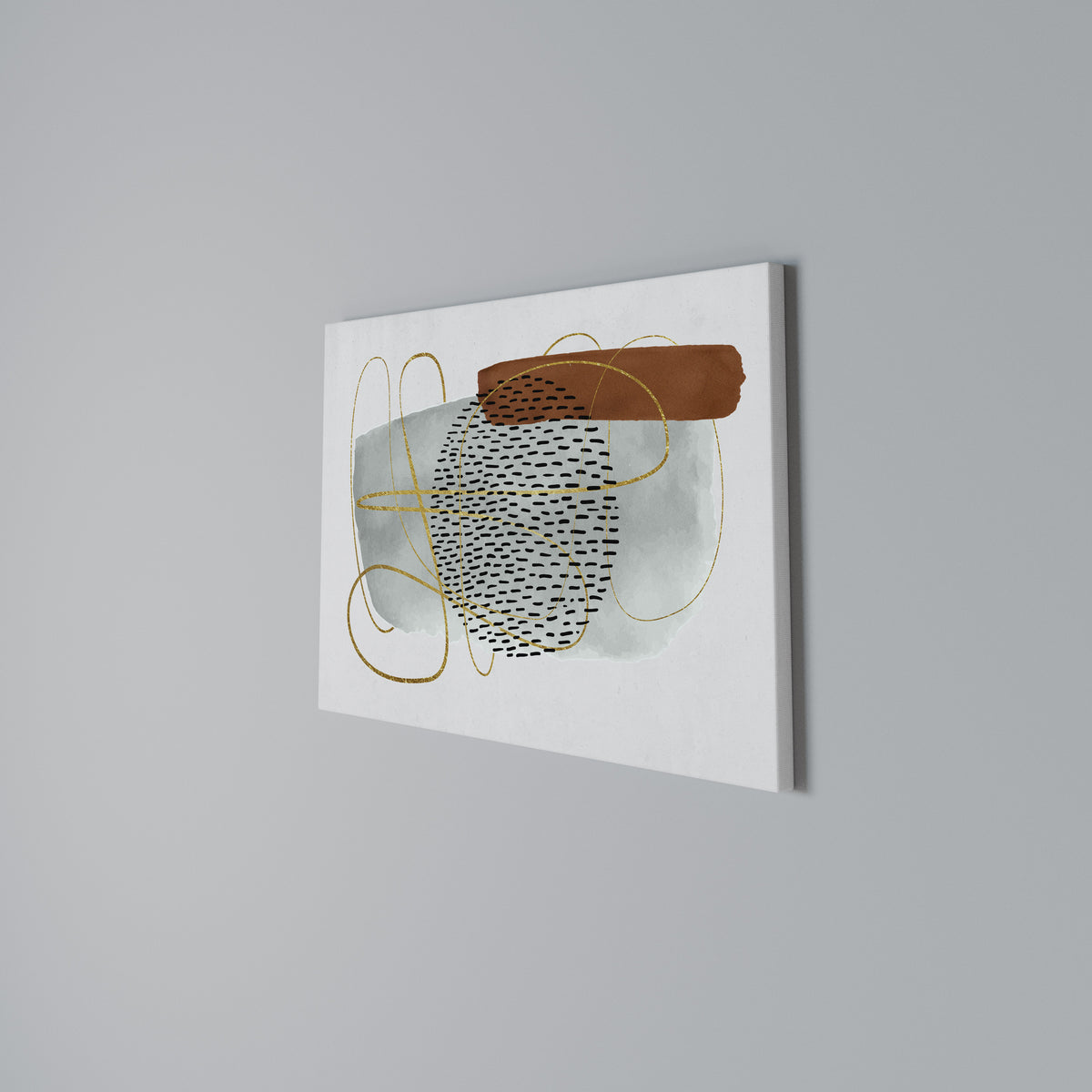 WRAPPED IN FORM Horizontal Canvas Print