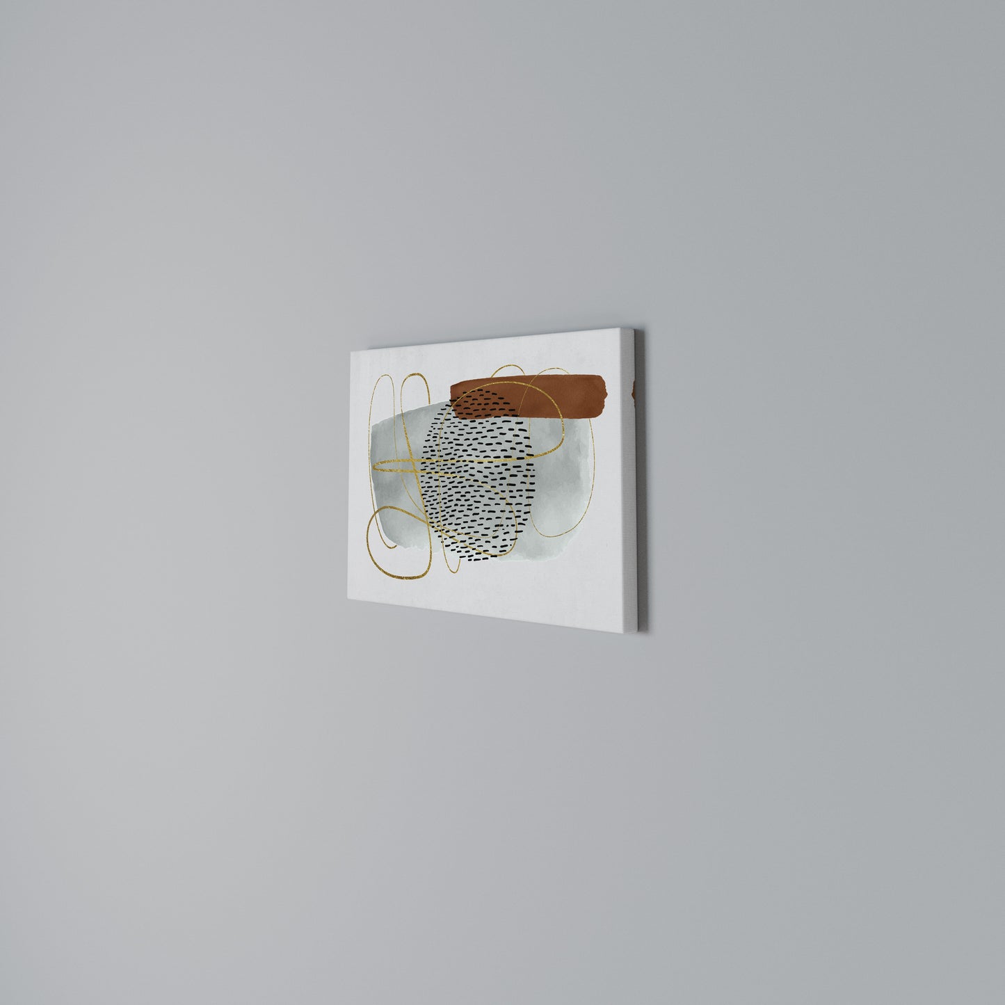 WRAPPED IN FORM Horizontal Canvas Print