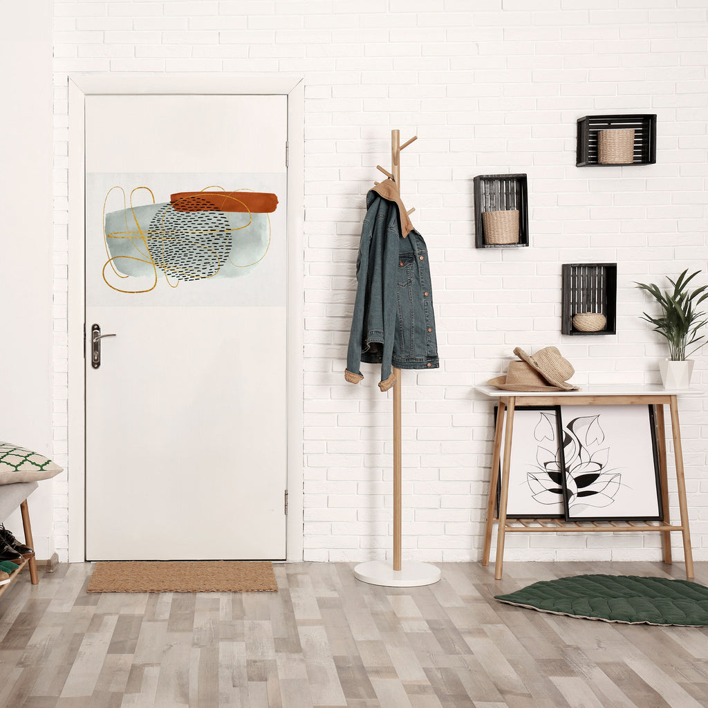 WRAPPED IN FORM Peel and Stick Horizontal Poster