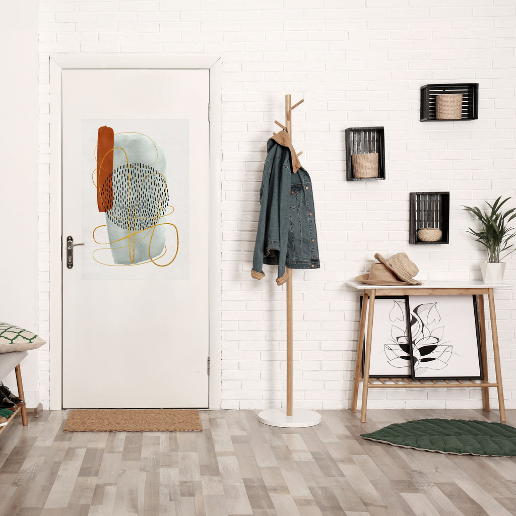 WRAPPED IN FORM Peel and Stick Vertical Poster