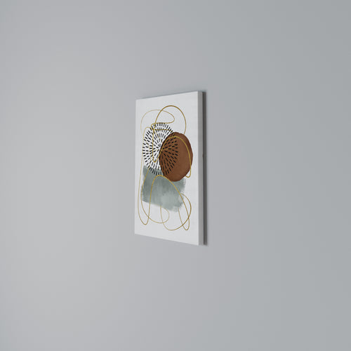 WRAPPED IN SHAPE Quadro em tela vertical