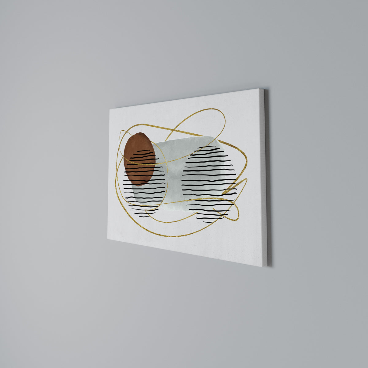 WRAPPED IN MOULD Horizontal Canvas Print