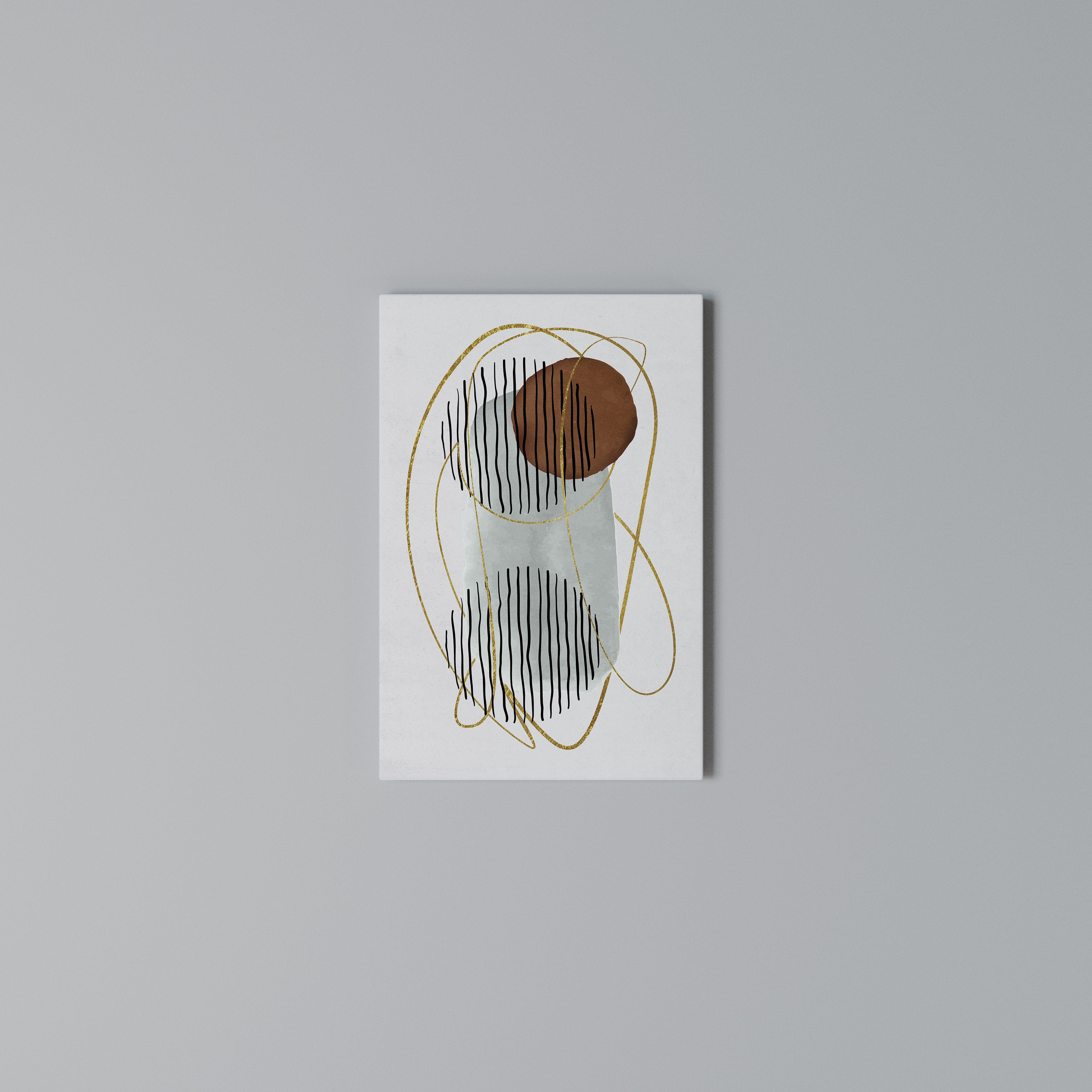 WRAPPED IN MOULD Vertical Canvas Print