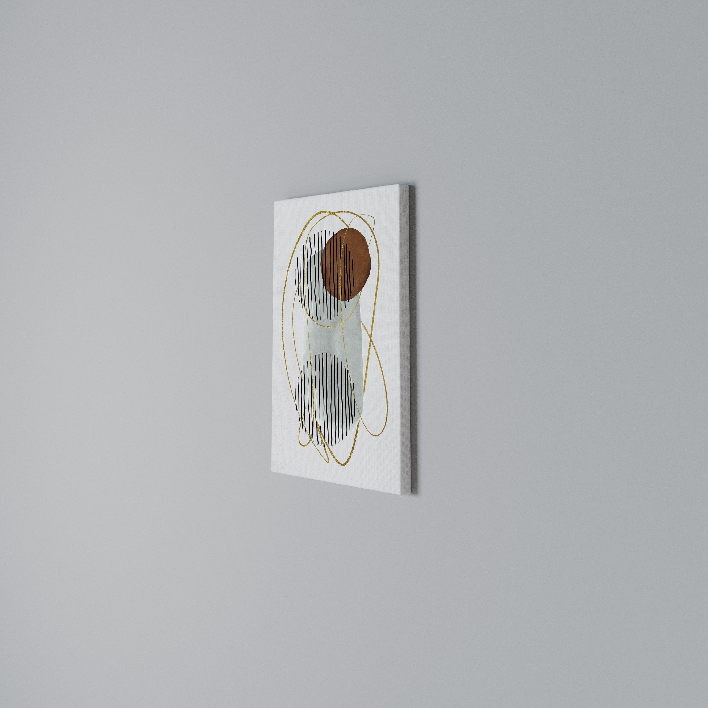 WRAPPED IN MOULD Vertical Canvas Print