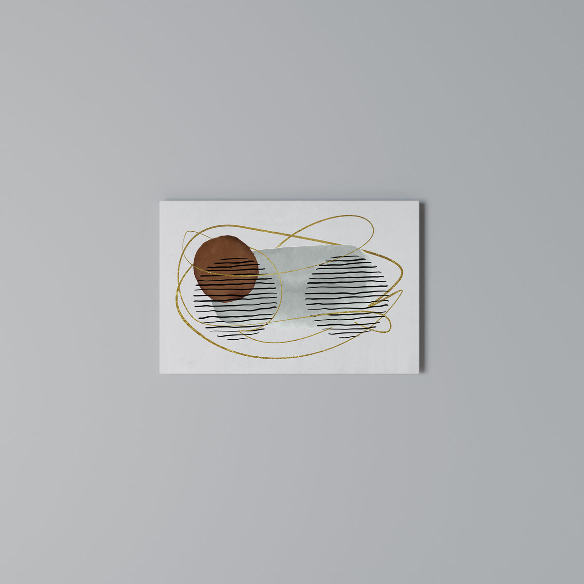 WRAPPED IN MOULD Horizontal Canvas Print