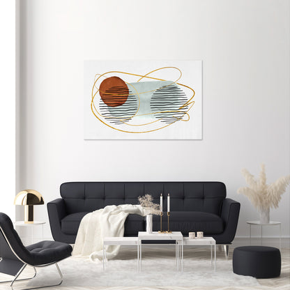 WRAPPED IN MOULD Horizontal Canvas Print