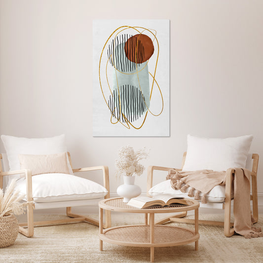 WRAPPED IN MOULD Quadro em tela vertical