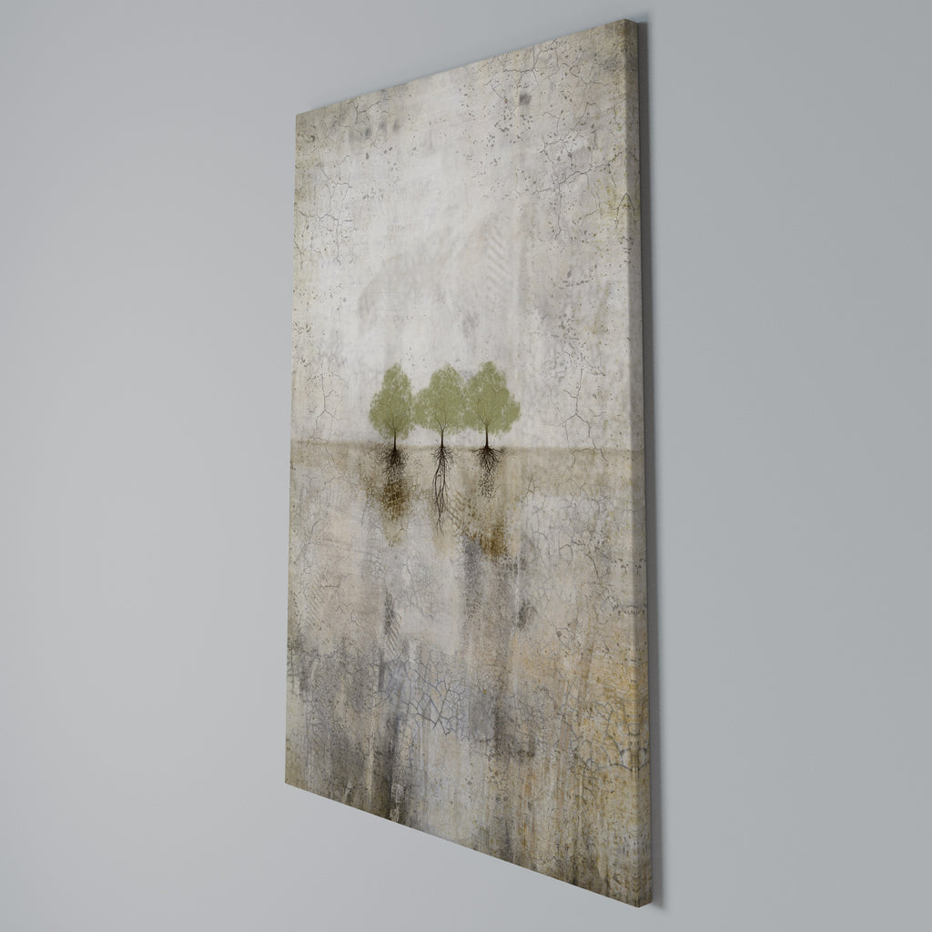 ROOTS OF TIME Vertical Canvas Print