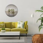 ROOTS OF TIME Quadro Redondo Decorativo