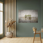 ROOTS OF TIME Peel and Stick Horizontal Poster