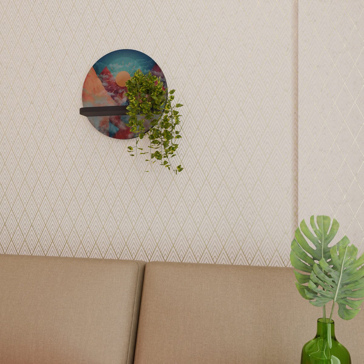 THE DEER MOUNTAIN Art Shelf