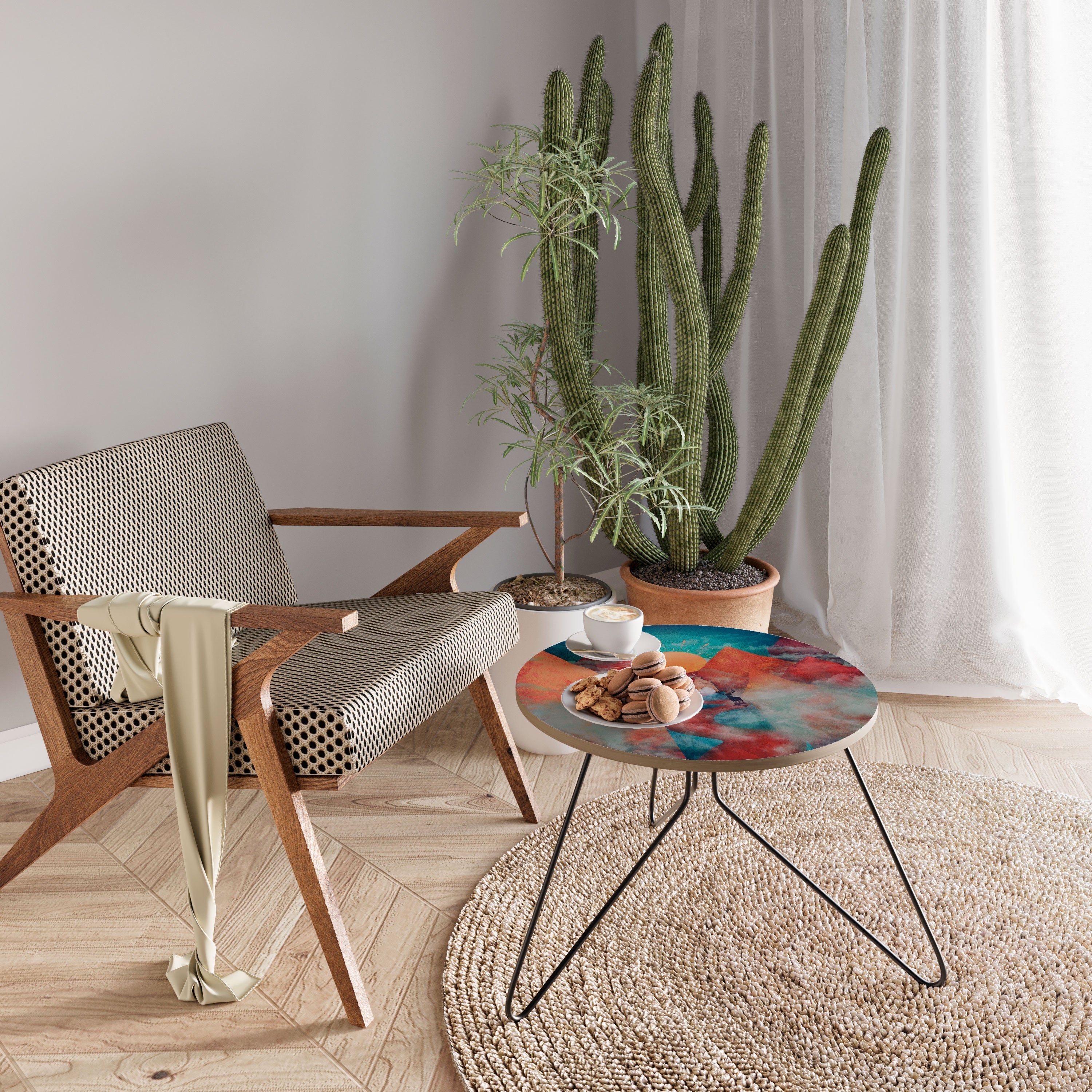 THE DEER MOUNTAIN Mesa de Centro 60