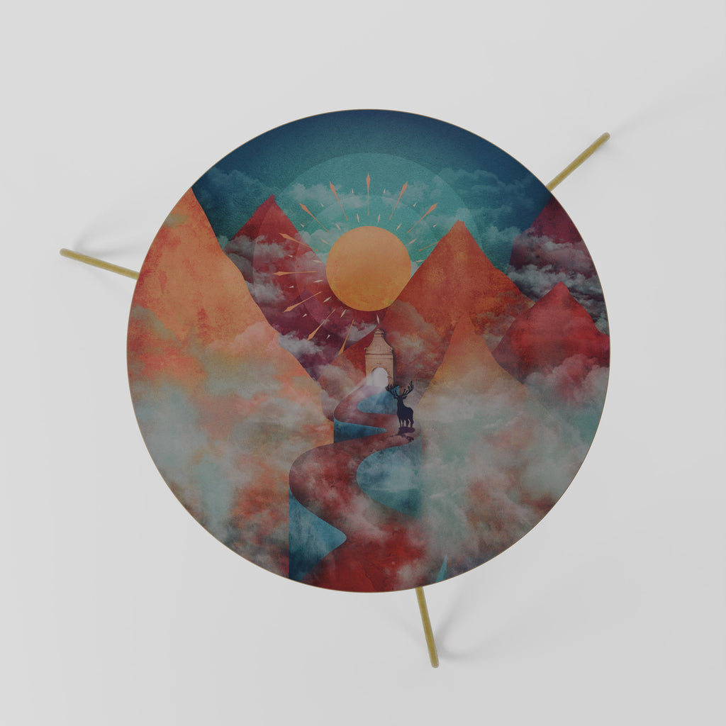 THE DEER MOUNTAIN Mesa de Centro 60