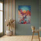 THE DEER MOUNTAIN Poster Vertical Autocolante