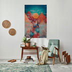 THE DEER MOUNTAIN Poster Vertical Autocolante