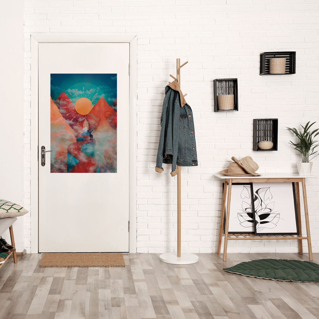 THE DEER MOUNTAIN Poster Vertical Autocolante