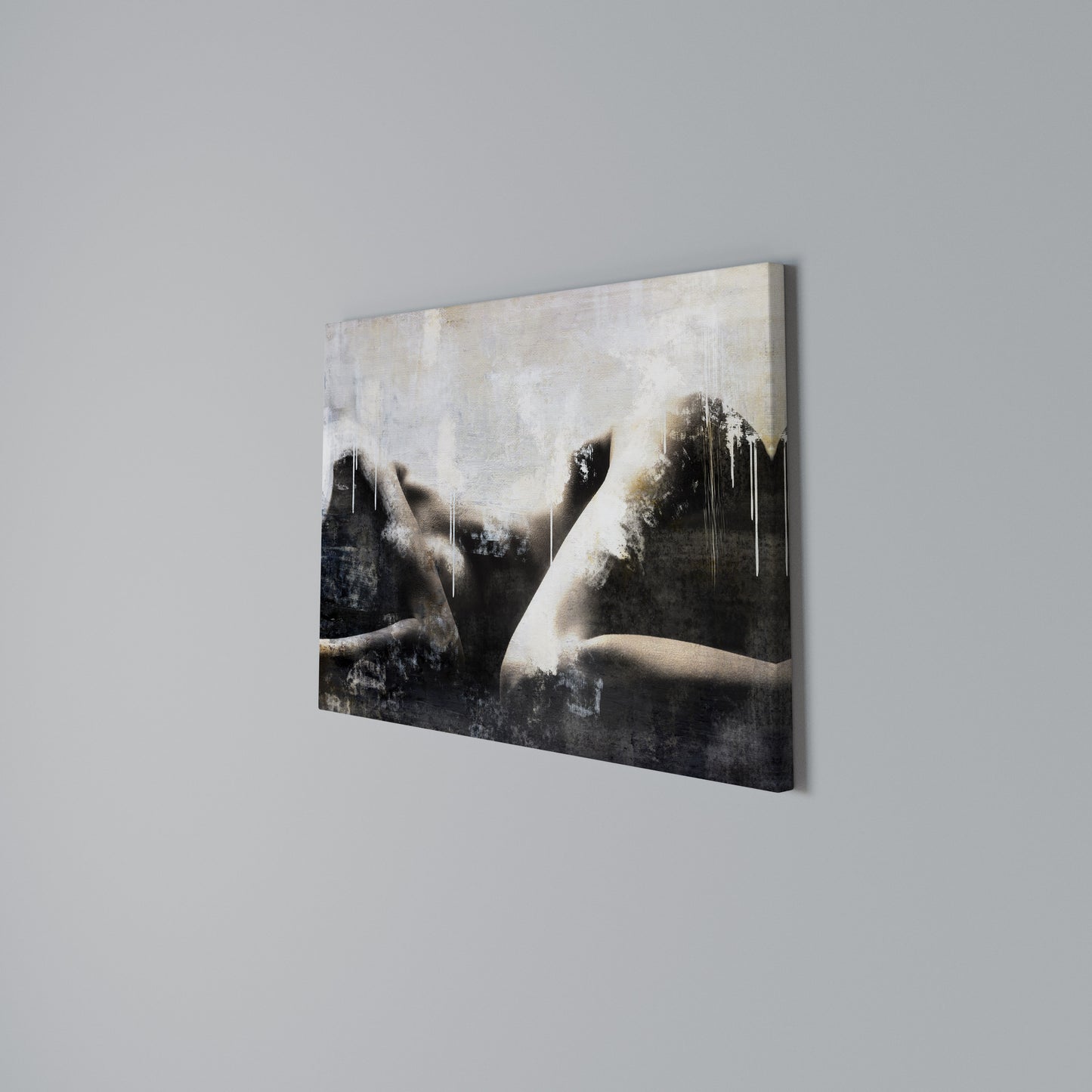 WAIST OF TIME Horizontal Canvas Print