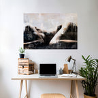 WAIST OF TIME Peel and Stick Horizontal Poster