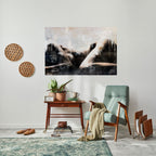 WAIST OF TIME Peel and Stick Horizontal Poster