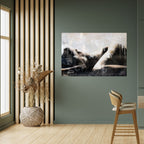 WAIST OF TIME Peel and Stick Horizontal Poster