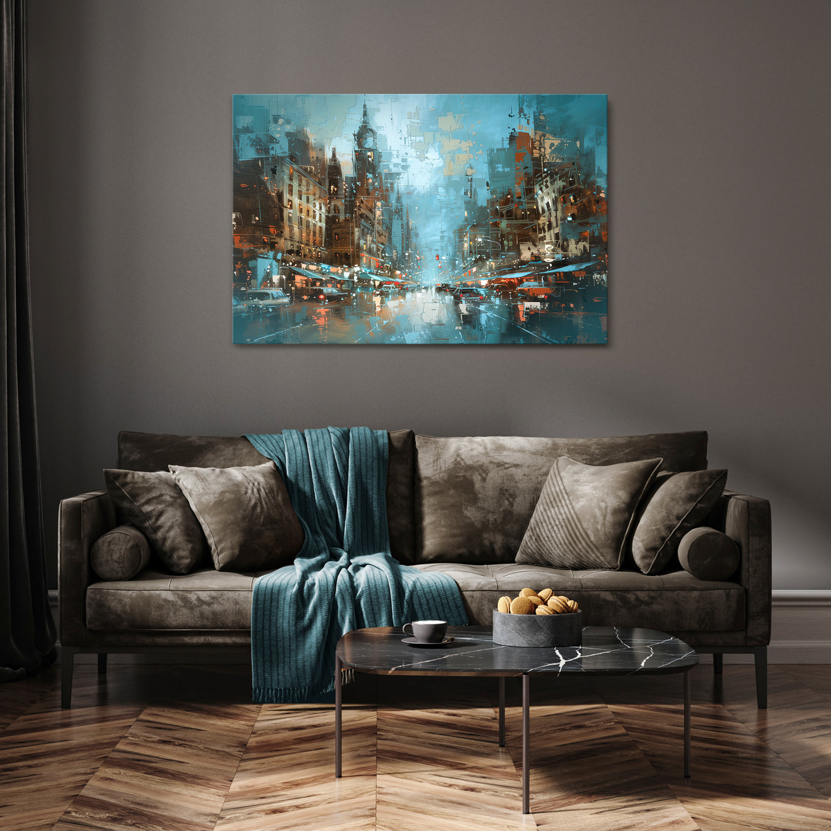 URBAN FEVER Horizontal Canvas Print