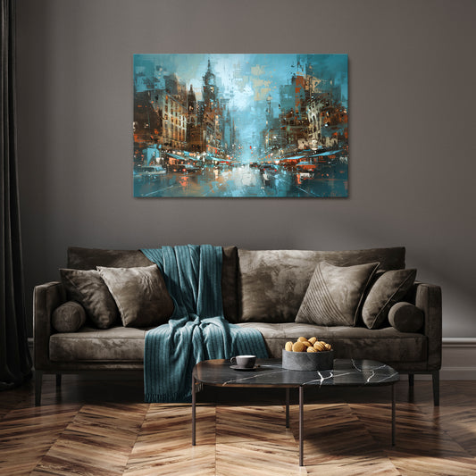 URBAN FEVER Horizontal Canvas Print