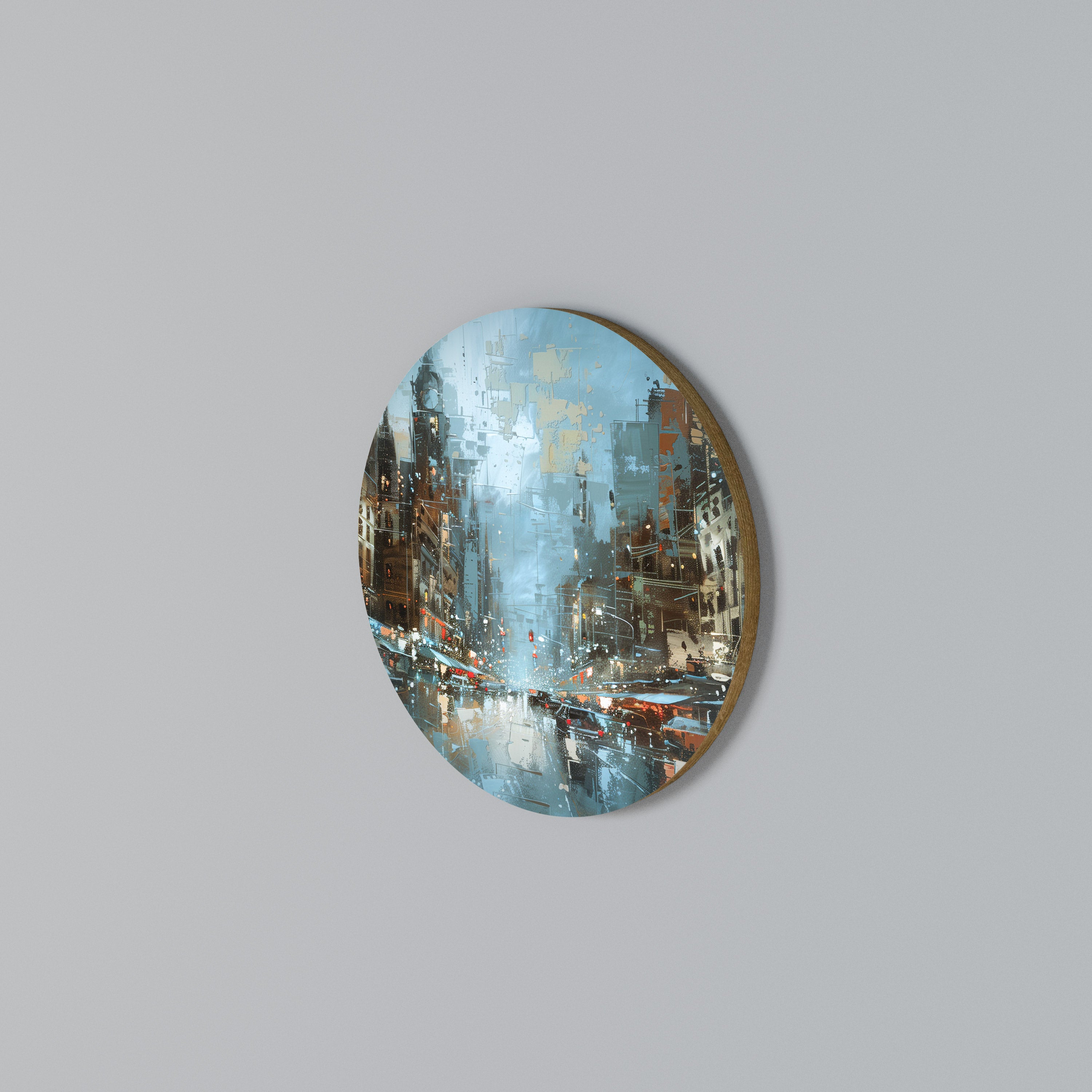 URBAN FEVER Arte de Parede Redonda