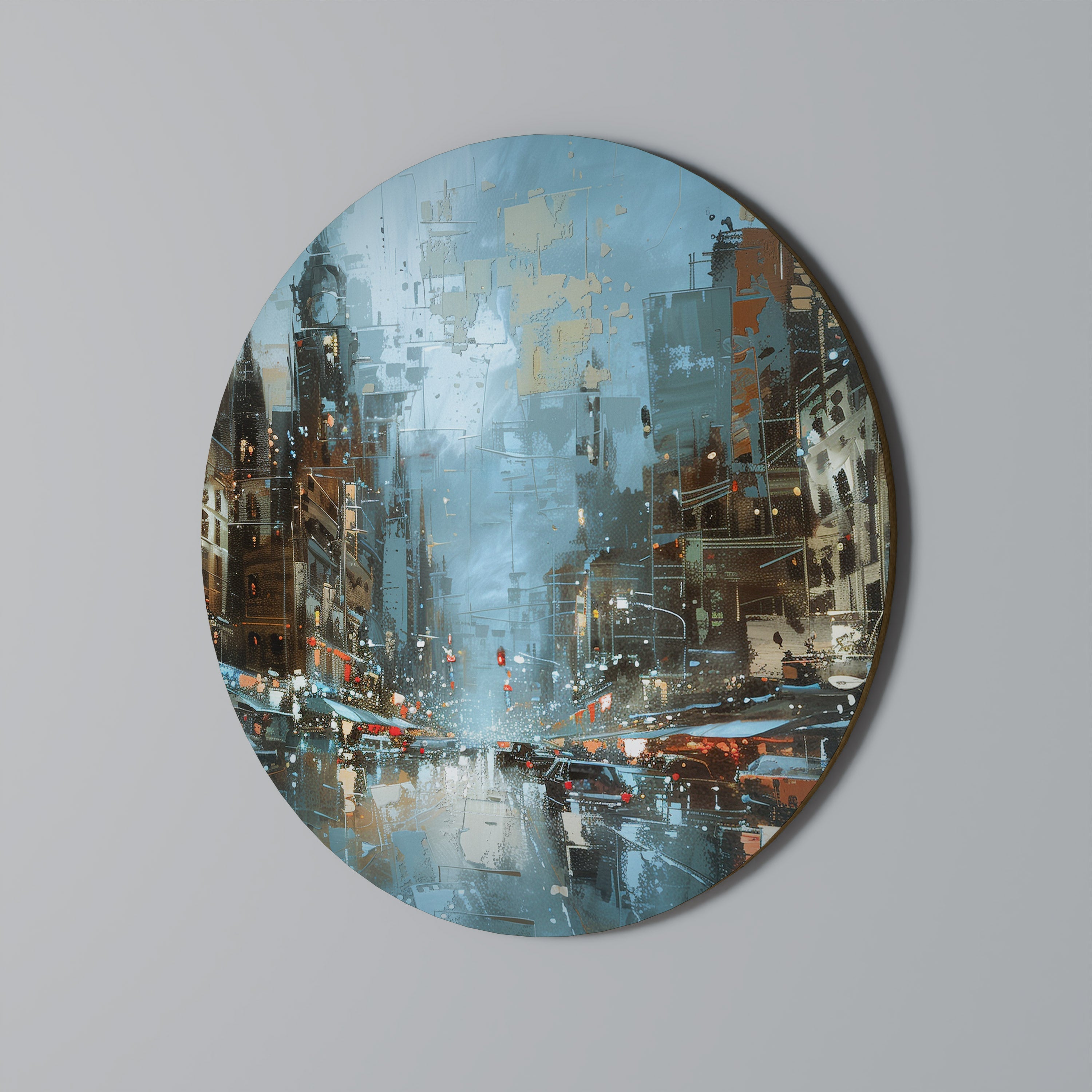 URBAN FEVER Round Wall Art