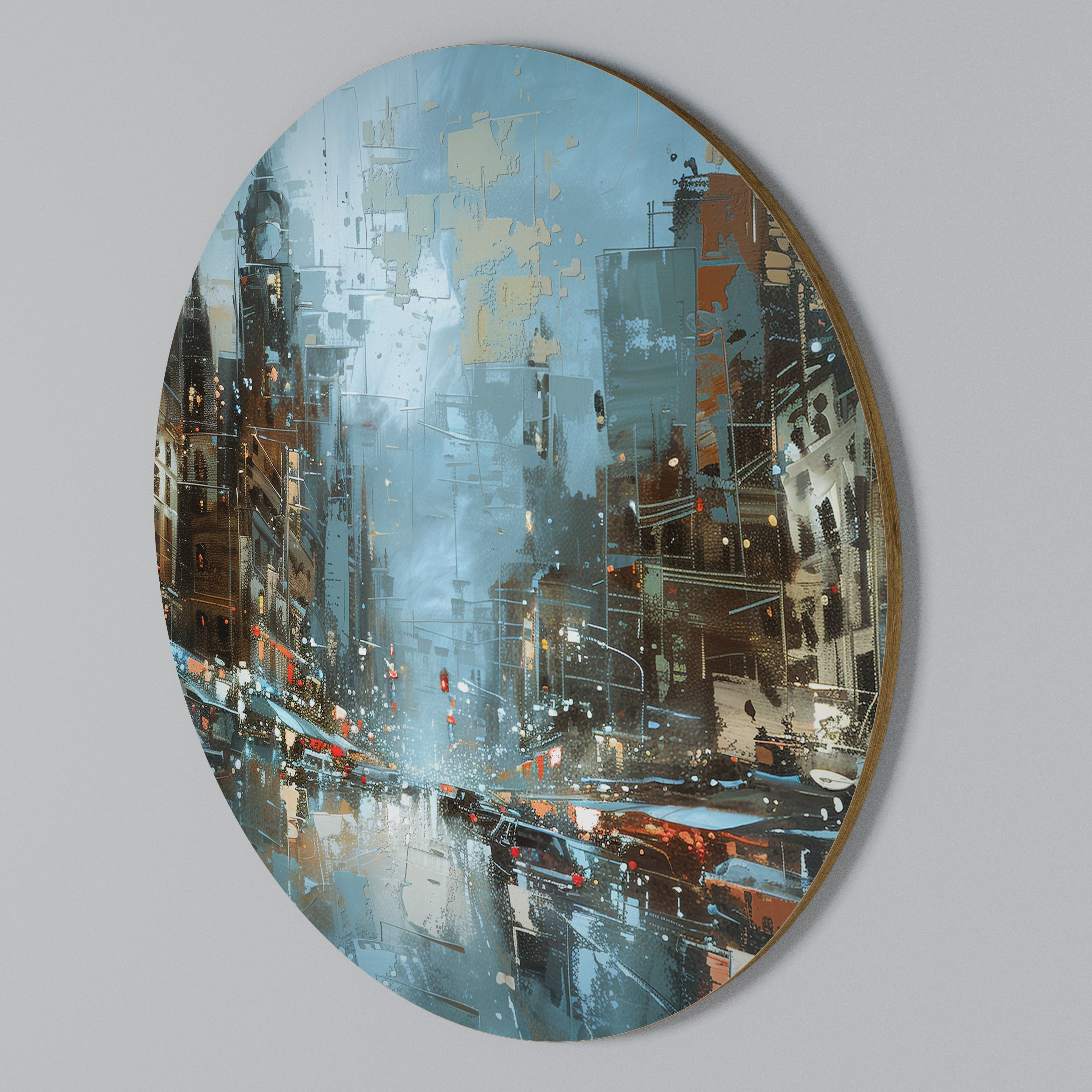 URBAN FEVER Arte de Parede Redonda