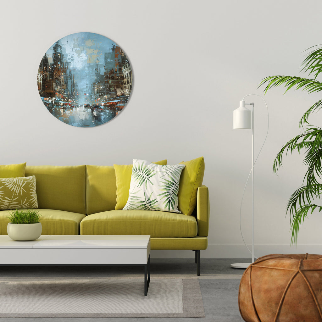 URBAN FEVER Round Wall Art