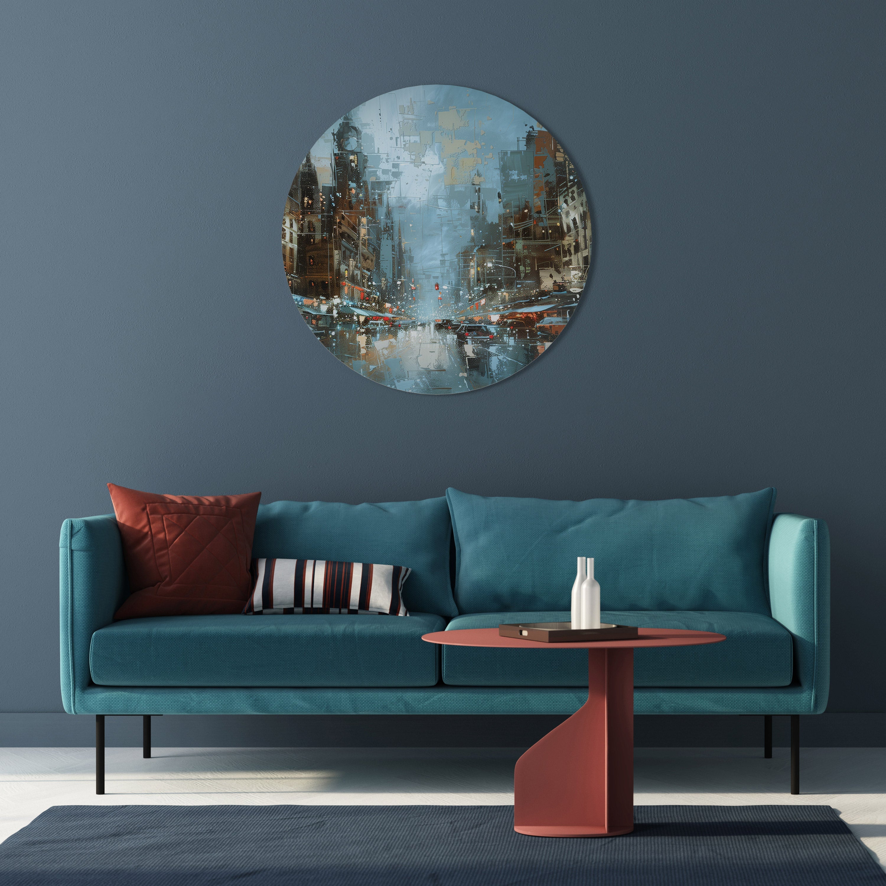 URBAN FEVER Round Wall Art