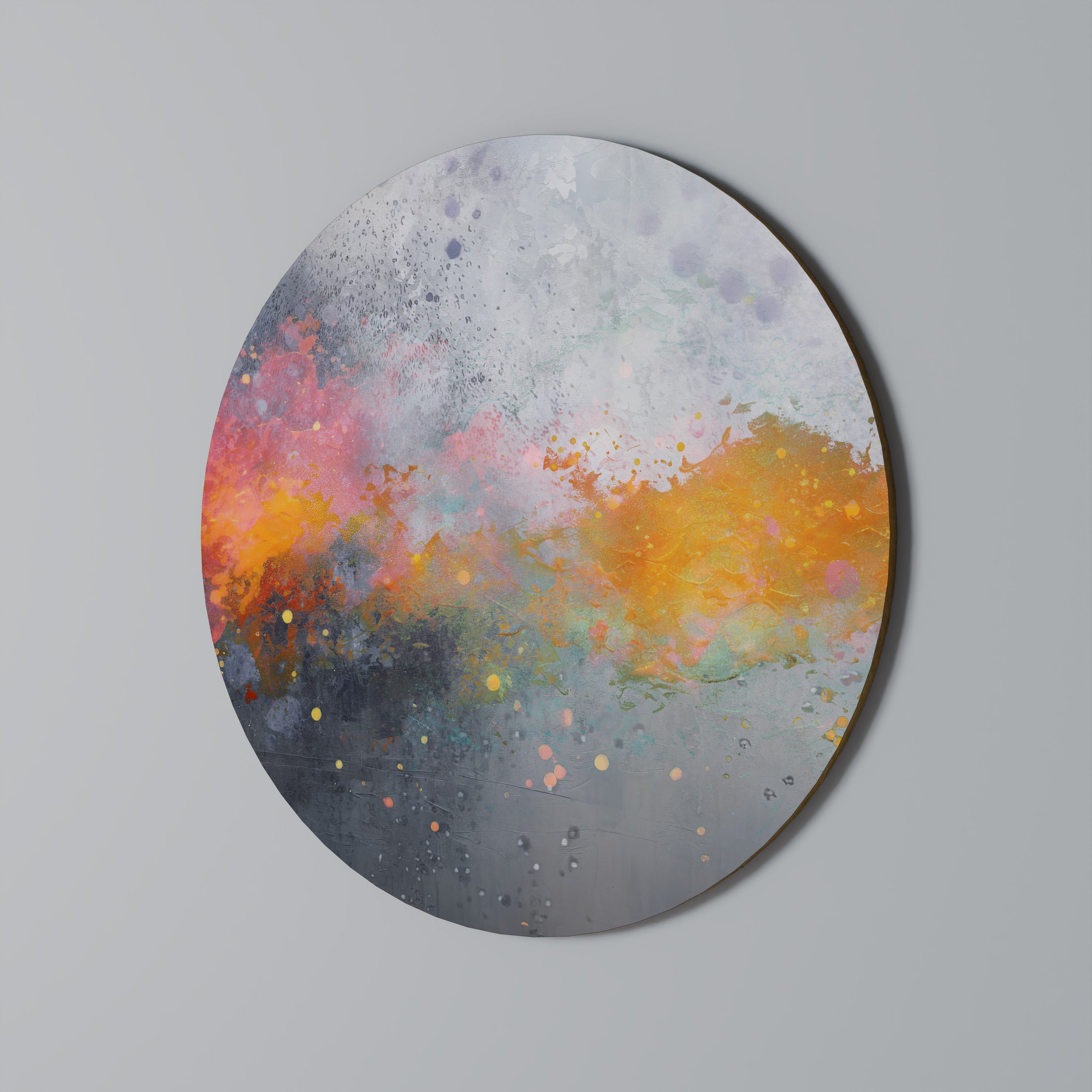 PIXY ROAD Quadro Redondo Decorativo